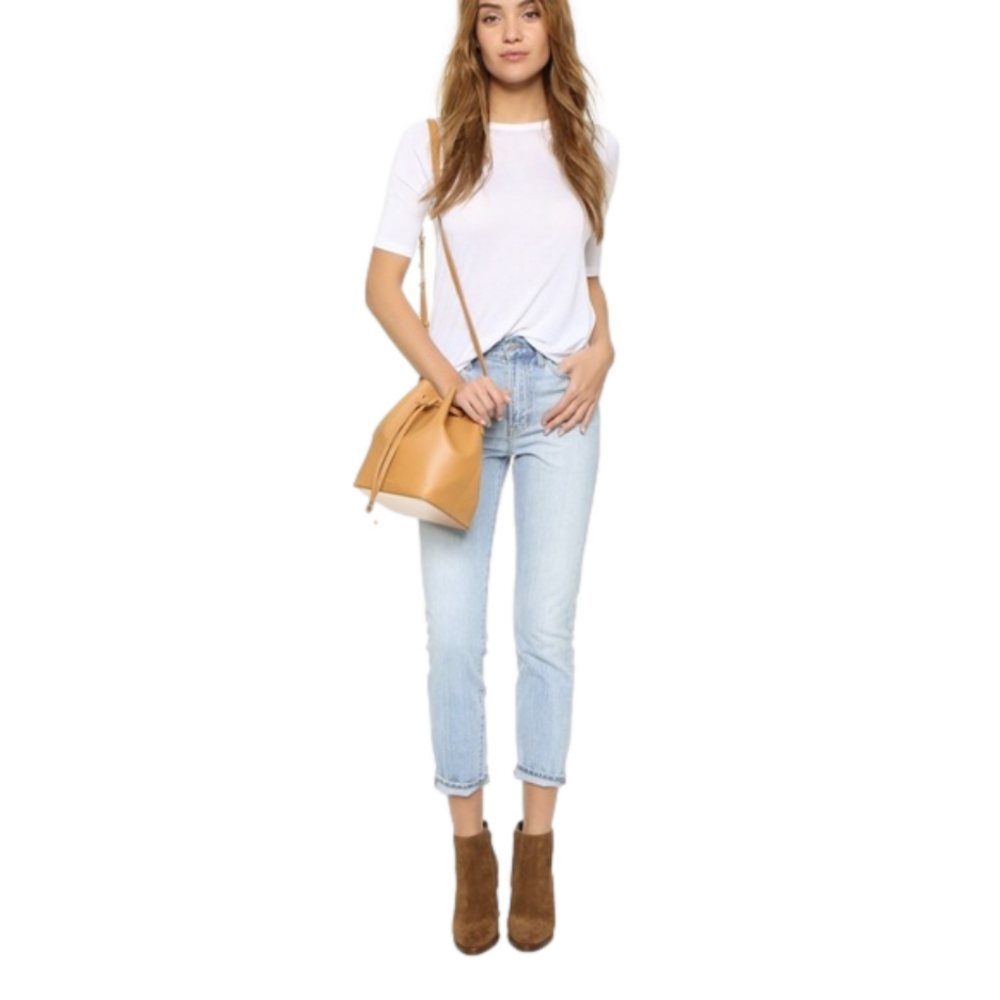 COPY - Madewell Perfect Summer jeans distressed 27 in great shape